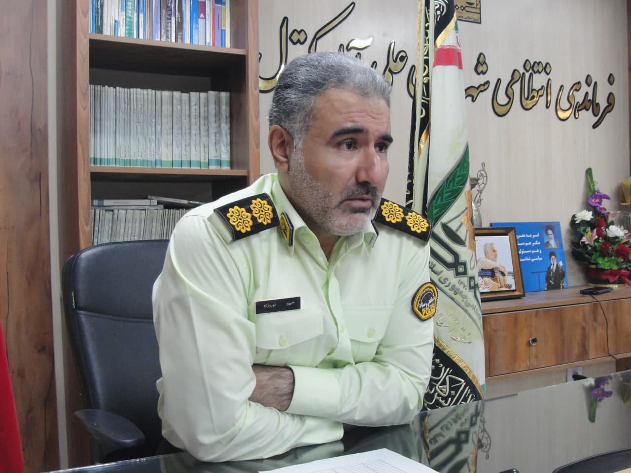 نشست خبری فرماندهی انتظامی شهرستان علی آباد کتول با اصحاب رسانه